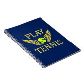 Speeltennis Notitieboek (Rechterzijde)