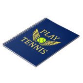 Speeltennis Notitieboek (Linkerzijde)