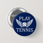 Speeltennis Ronde Button 5,7 Cm (Voorkant /achterkant)