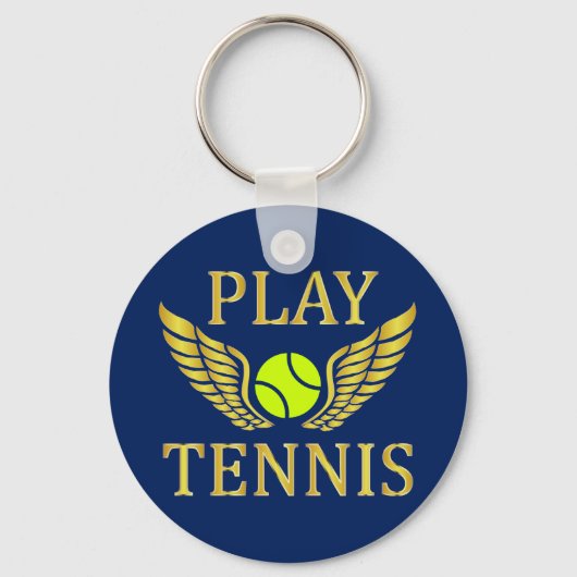 Speeltennis Sleutelhanger (Voorkant)
