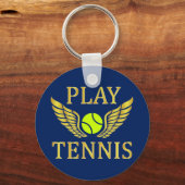 Speeltennis Sleutelhanger (Voorkant)