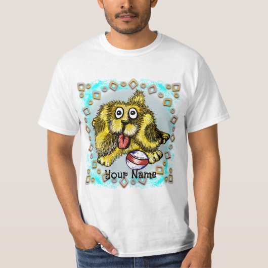 Speeltijd Hond T-shirt (Voorkant)