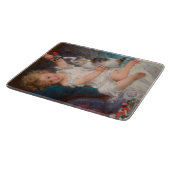 Speeltijd: Meisje speelt met haar dichter Kitten Snijplank (Hoek)