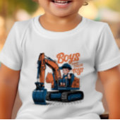 Speeltijd Op de Bulldozer Kinder Shirts