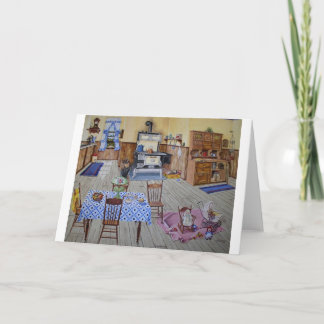 Speeltijden voorbij in de keuken van oma kaart
