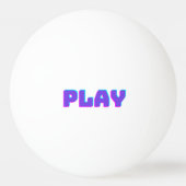 #SpeelTijdPingPongBal Pingpongbal (Achterkant)