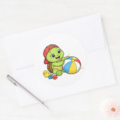 Speeltijdpret Ronde Sticker (Envelop)