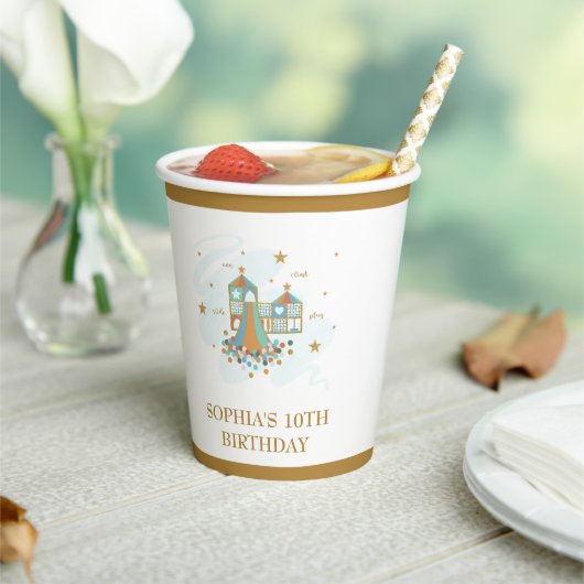 Speeltuin Avontuur Feest Papieren Bekers (Insitu)