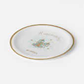 Speeltuin Avontuur Feest Papieren Bordje (Gekanteld)