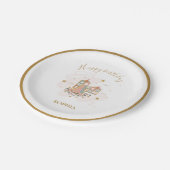 Speeltuin Avontuur Feest Papieren Bordje (Gekanteld)