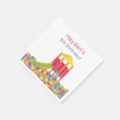 Speeltuin Ball Pits Kind Verjaardagsfeest Servette Servetten (Hoek)