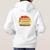 Speeltuin is waar ik het grootste deel van mijn da hoodie (Achterkant)