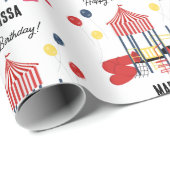 Speeltuin Kinder Jongens Meisjes Verjaardag Aangep Cadeaupapier (Rol Hoek)