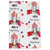 Speeltuin Kinder Jongens Meisjes Verjaardag Aangep Medium Cadeauzakje (Voorkant)