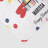 Speeltuin Kinder Jongens Meisjes Verjaardag Aangep Tissuepapier (Detail)