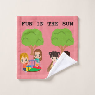 SPEELTUIN KINDER WASDOEK WASHANDJE