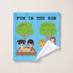 SPEELTUIN KINDER WASDOEK WASHANDJE