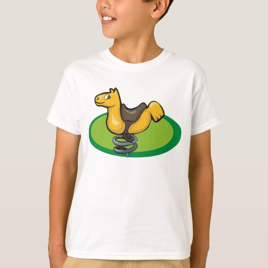 Speeltuin Paard Spring Rider T-shirt (Voorkant)