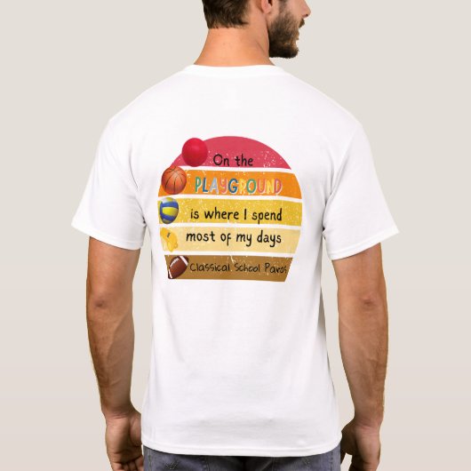 Speeltuin Paraprofessional Shirt (Achterkant)