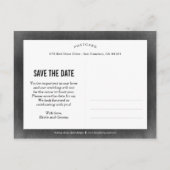 Speeltuin Song Save The Date Briefkaart - Koraal (Achterkant)