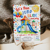 Speeltuin Verjaardag - Run Jump Slide Play Kaart