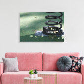 Speeltuin voor kinderen 16 Metal Spring Canvas Afdruk (Insitu (Woonkamer))