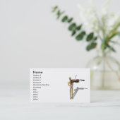 SpeelViolin081210, naam, adres 1, adres 2.. Visitekaartje (Staand voorkant)