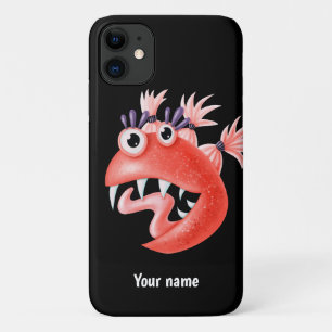 Speelvolle Whimsical Funny Creature Girl Name Case-Mate iPhone Case