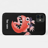 Speelvolle Whimsical Funny Creature Girl Name Case-Mate iPhone Case (Achterkant (horizontaal))