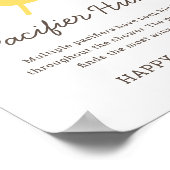 Speentjes Jacht Spel Bord voor Little Sunshine Poster (Hoek)