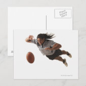 Speerbiefspeler voor mannen briefkaart (Voorkant / Achterkant)