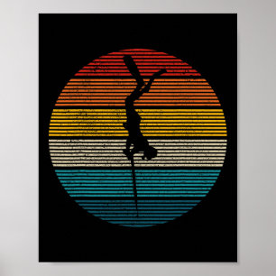 Speerduiken Vintage Speervissen Visser Geschenk Poster