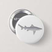 speertandhaai ronde button 5,7 cm (Voorkant /achterkant)