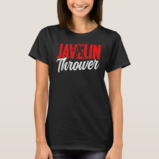 Speerwerper Gooi Hobby T-shirt (Voorkant)