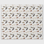 Speful Ferret Business Cadeaupapier (Vlak)