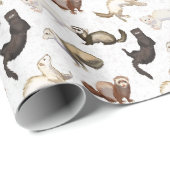 Speful Ferret Business Cadeaupapier (Rol Hoek)
