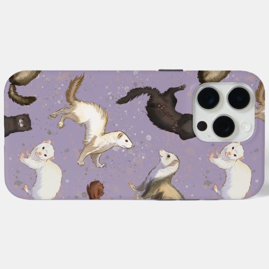 Speful Ferret Business Case-Mate iPhone Case (Achterkant (horizontaal))