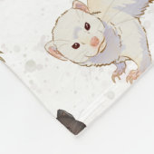 Speful Ferret Business Fleece Deken (Hoek)