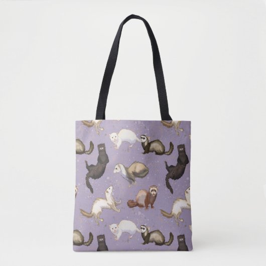 Speful Ferret Business Tote Bag (Voorkant)