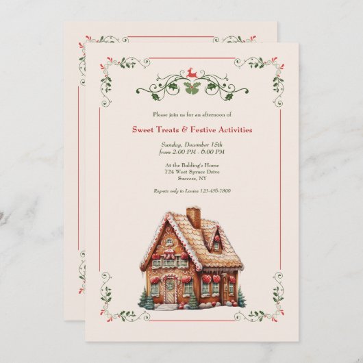 Spekhuisje Kaart (Voorkant / Achterkant)