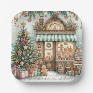 Spekkoekshop Papieren Bordje