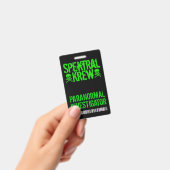 Spektral Krew Lanyard Badge (Handheld)