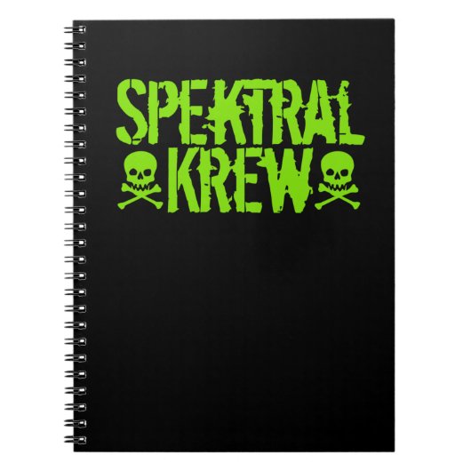 Spektral Krew Notitieboek (Voorkant)