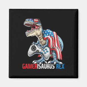 Spel 4 juli T Rex Dinosaurus Amerisaurus Rex Bo Magneet