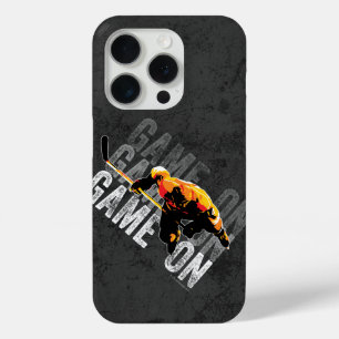 Spel aan (Hockey) iPhone 15 Pro Case