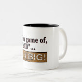 spel "AND" Tweekleurige Koffiemok (Voorkant rechts)