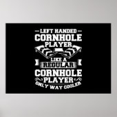 Spel Cornholer Toss Spel Toss Zak Cornhole Poster (Voorkant)