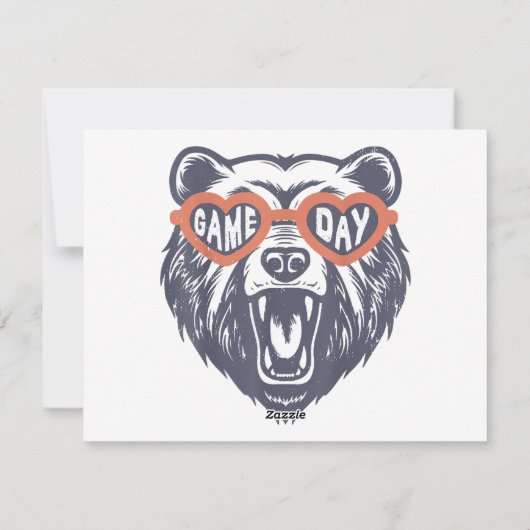 Spel Dag Beer  Feestdagenkaart (Achterkant)