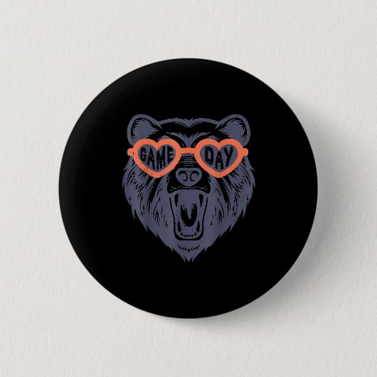 Spel Dag Beer Ronde Button 5,7 Cm (Voorkant)