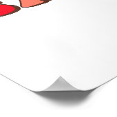 spel dag, retro, vintage poster (Hoek)